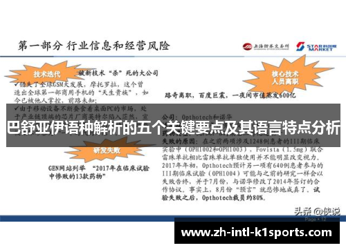 巴舒亚伊语种解析的五个关键要点及其语言特点分析 巴舒亚伊语种解析的五个关键要点及其语言特点分析